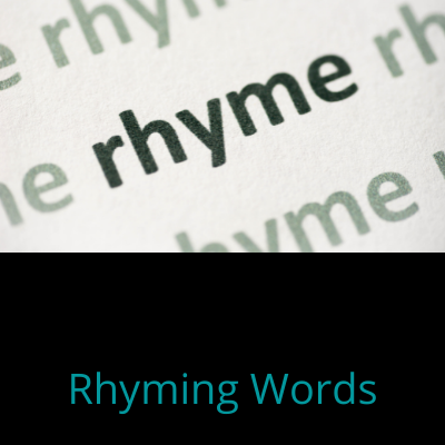 English Lessons – Rhyming Words