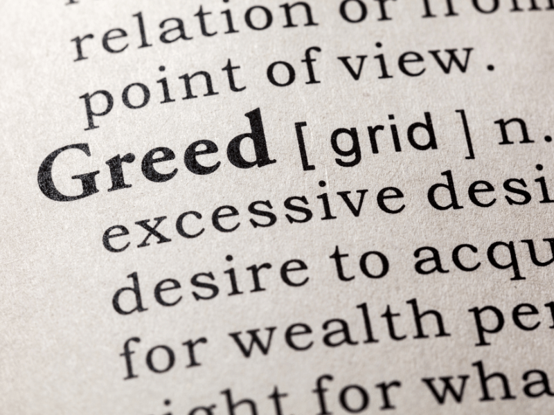 greed, greedy, teaching kids about being greedy